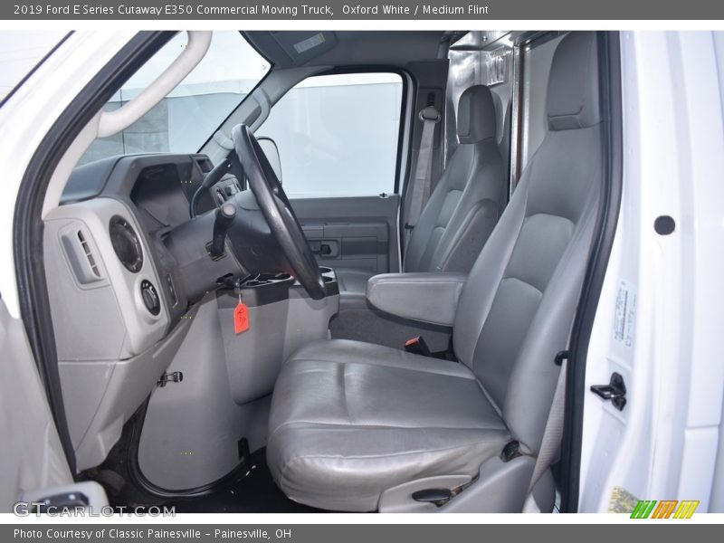  2019 E Series Cutaway E350 Commercial Moving Truck Medium Flint Interior