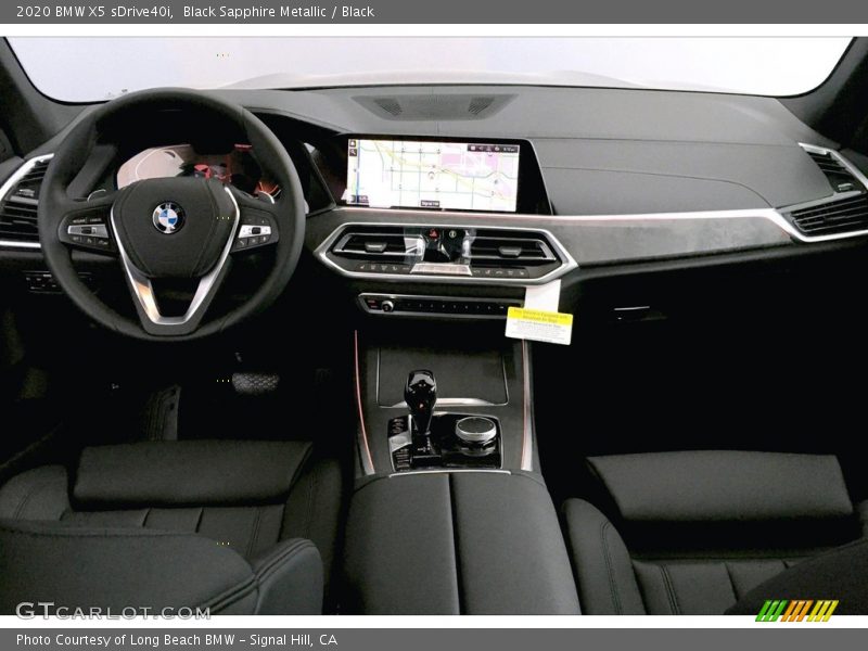 Black Sapphire Metallic / Black 2020 BMW X5 sDrive40i