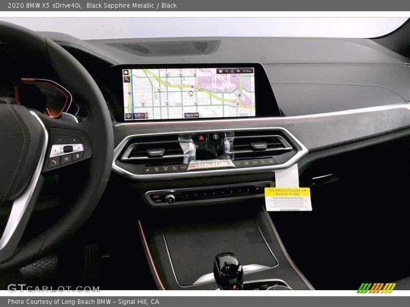 Black Sapphire Metallic / Black 2020 BMW X5 sDrive40i