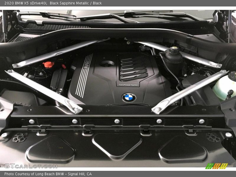 Black Sapphire Metallic / Black 2020 BMW X5 sDrive40i