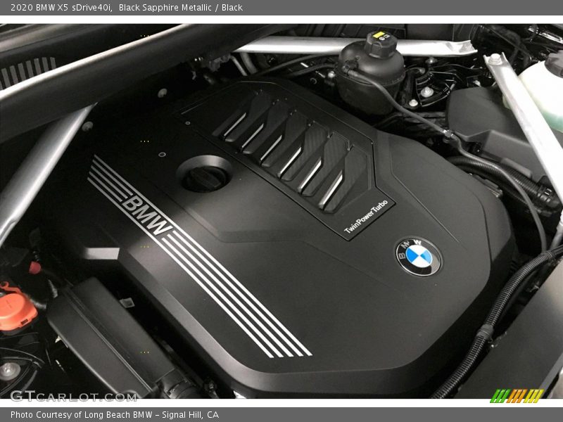 Black Sapphire Metallic / Black 2020 BMW X5 sDrive40i