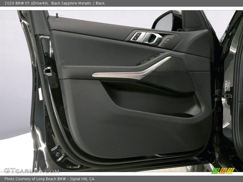 Black Sapphire Metallic / Black 2020 BMW X5 sDrive40i