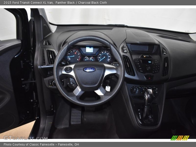 Panther Black / Charcoal Black Cloth 2015 Ford Transit Connect XL Van