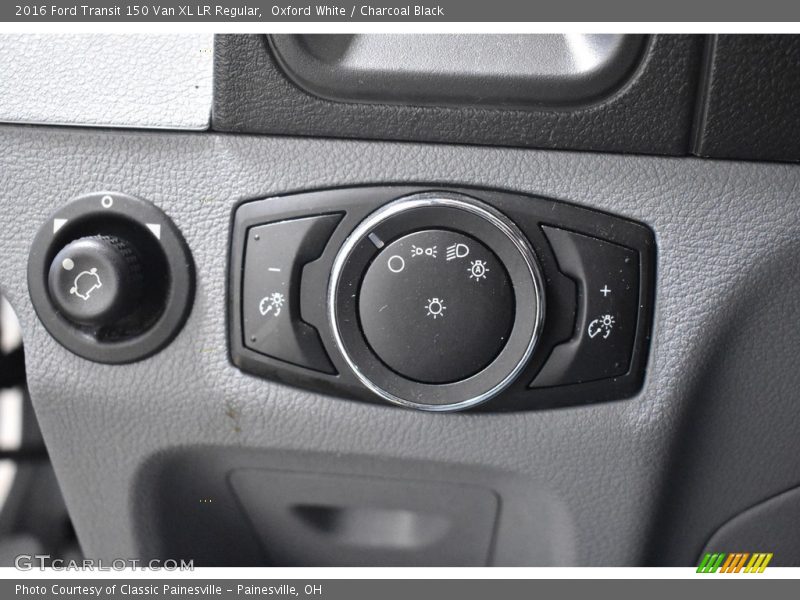 Controls of 2016 Transit 150 Van XL LR Regular