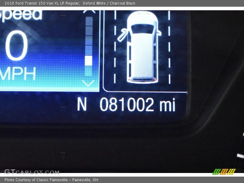 Oxford White / Charcoal Black 2016 Ford Transit 150 Van XL LR Regular
