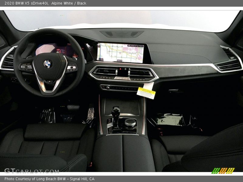 Alpine White / Black 2020 BMW X5 sDrive40i