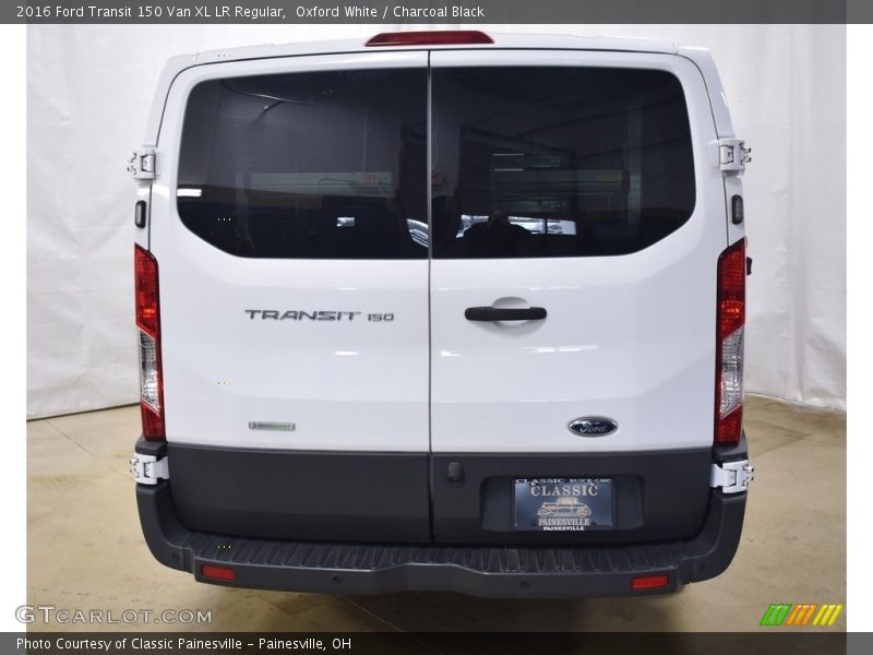 Oxford White / Charcoal Black 2016 Ford Transit 150 Van XL LR Regular