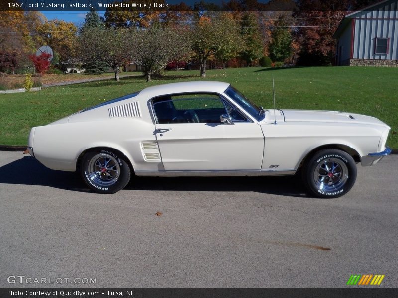  1967 Mustang Fastback Wimbledon White