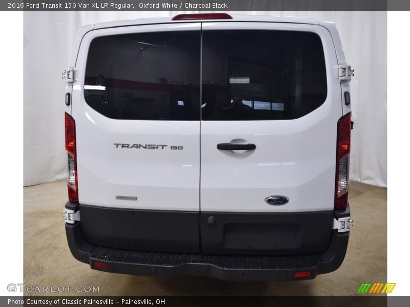 Oxford White / Charcoal Black 2016 Ford Transit 150 Van XL LR Regular