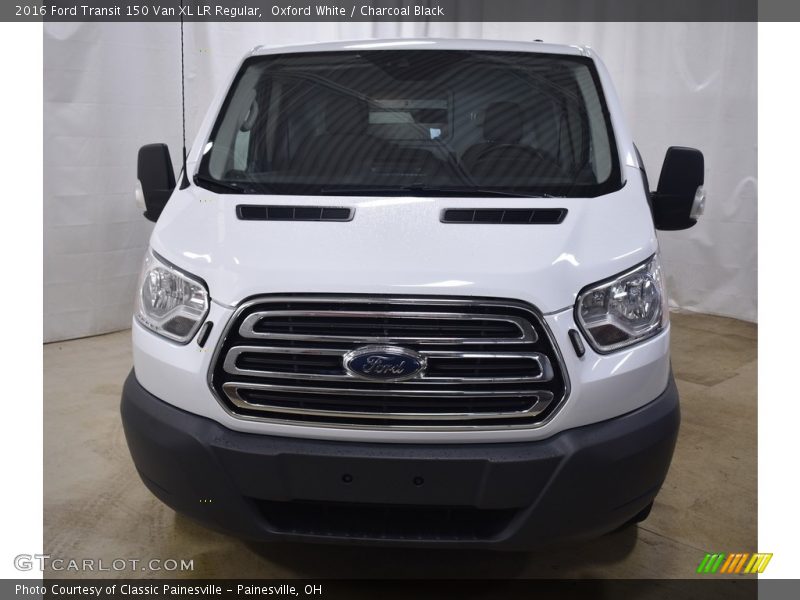 Oxford White / Charcoal Black 2016 Ford Transit 150 Van XL LR Regular