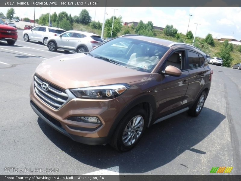 Mojave Sand / Beige 2017 Hyundai Tucson SE AWD