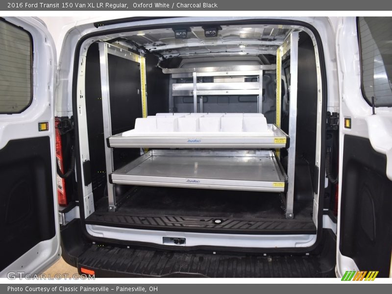 Oxford White / Charcoal Black 2016 Ford Transit 150 Van XL LR Regular