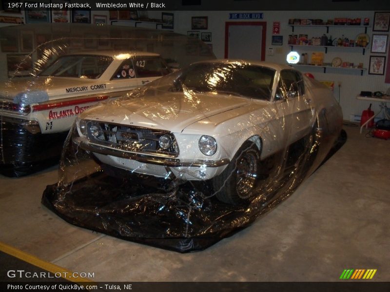 Wimbledon White / Black 1967 Ford Mustang Fastback