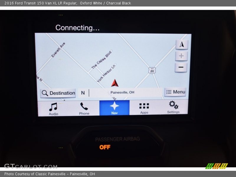 Oxford White / Charcoal Black 2016 Ford Transit 150 Van XL LR Regular