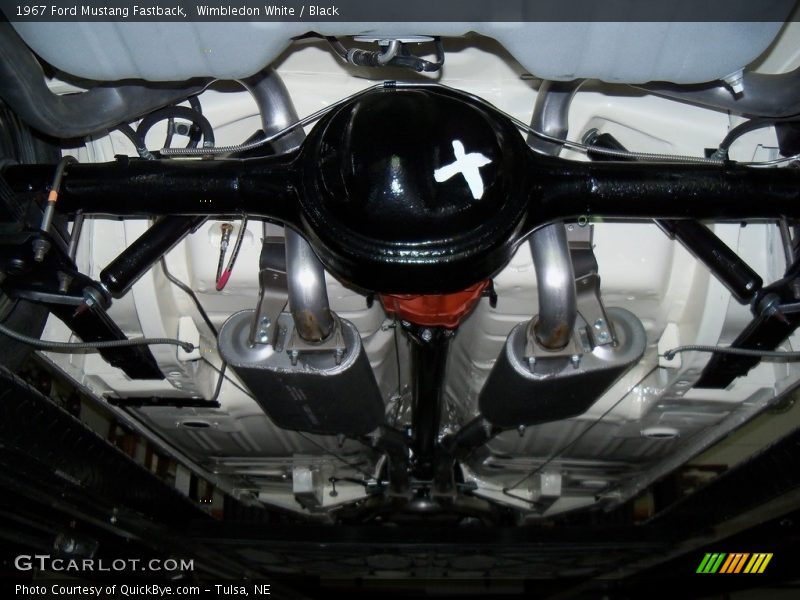 Undercarriage of 1967 Mustang Fastback
