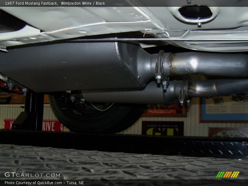 Wimbledon White / Black 1967 Ford Mustang Fastback