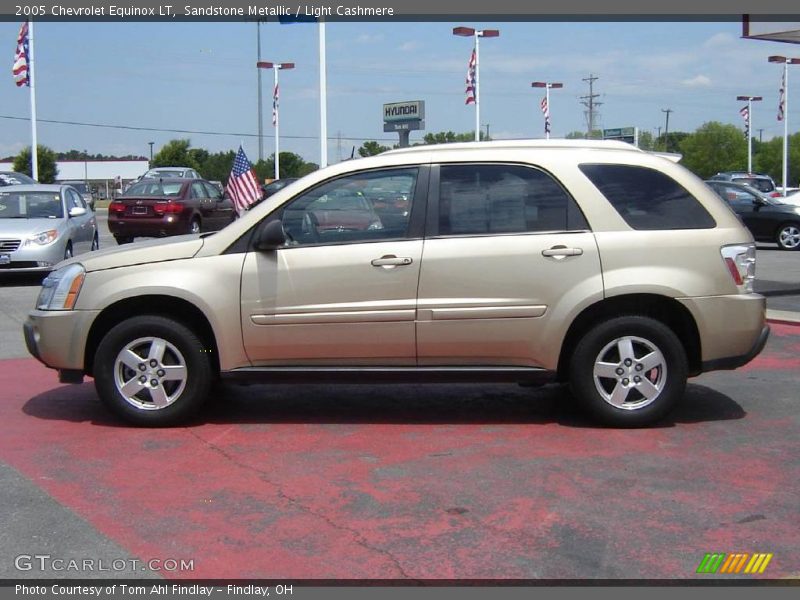 Sandstone Metallic / Light Cashmere 2005 Chevrolet Equinox LT