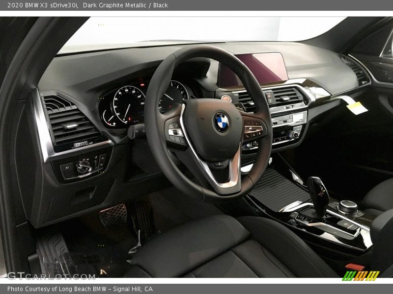 Dark Graphite Metallic / Black 2020 BMW X3 sDrive30i