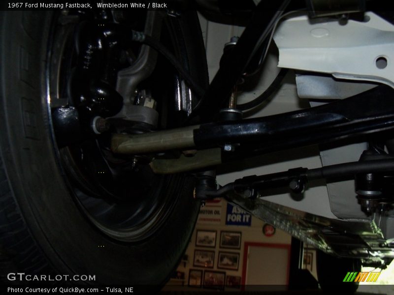 Wimbledon White / Black 1967 Ford Mustang Fastback