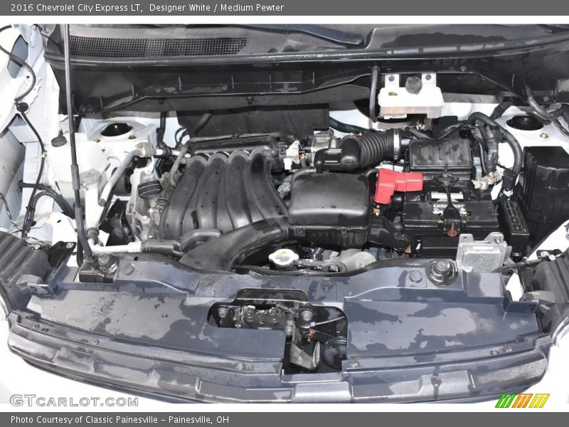 Designer White / Medium Pewter 2016 Chevrolet City Express LT