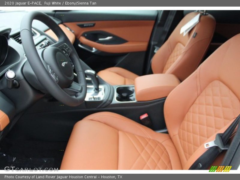  2020 E-PACE  Ebony/Sienna Tan Interior