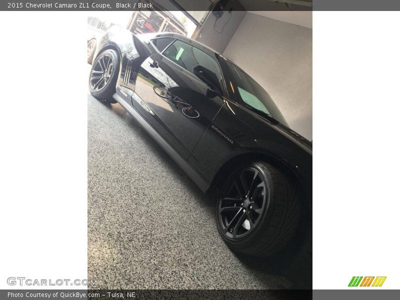 Black / Black 2015 Chevrolet Camaro ZL1 Coupe