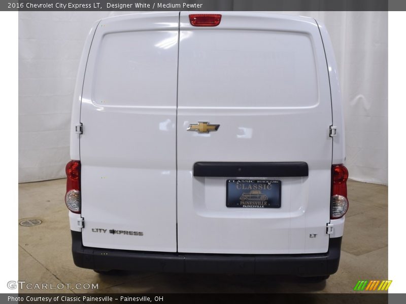 Designer White / Medium Pewter 2016 Chevrolet City Express LT