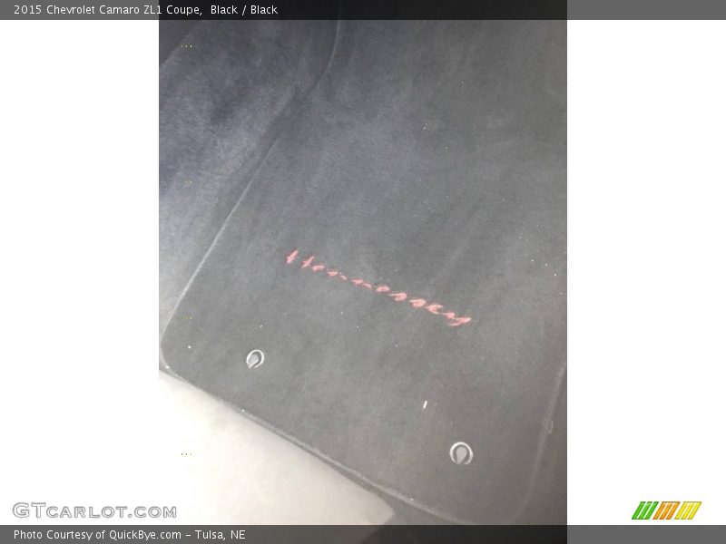 Black / Black 2015 Chevrolet Camaro ZL1 Coupe