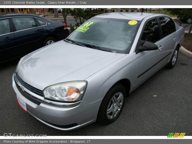 Galaxy Silver Metallic / Gray 2005 Chevrolet Malibu Sedan