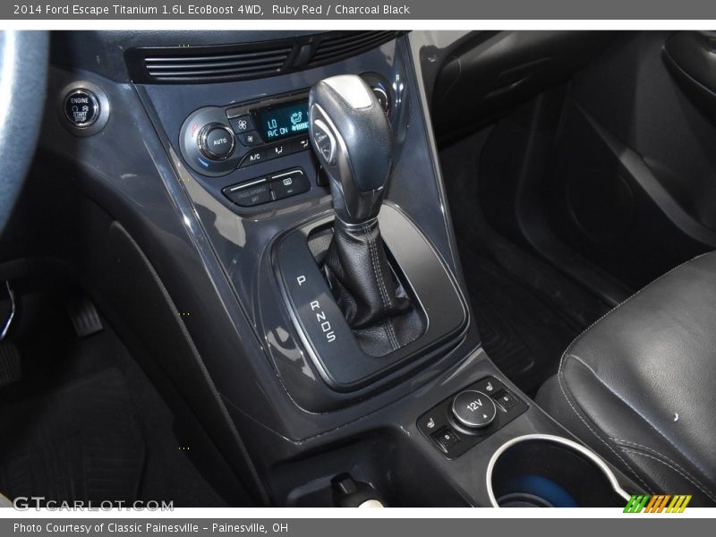 Ruby Red / Charcoal Black 2014 Ford Escape Titanium 1.6L EcoBoost 4WD
