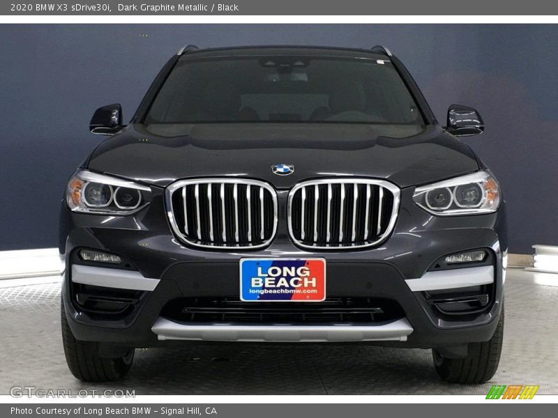 Dark Graphite Metallic / Black 2020 BMW X3 sDrive30i