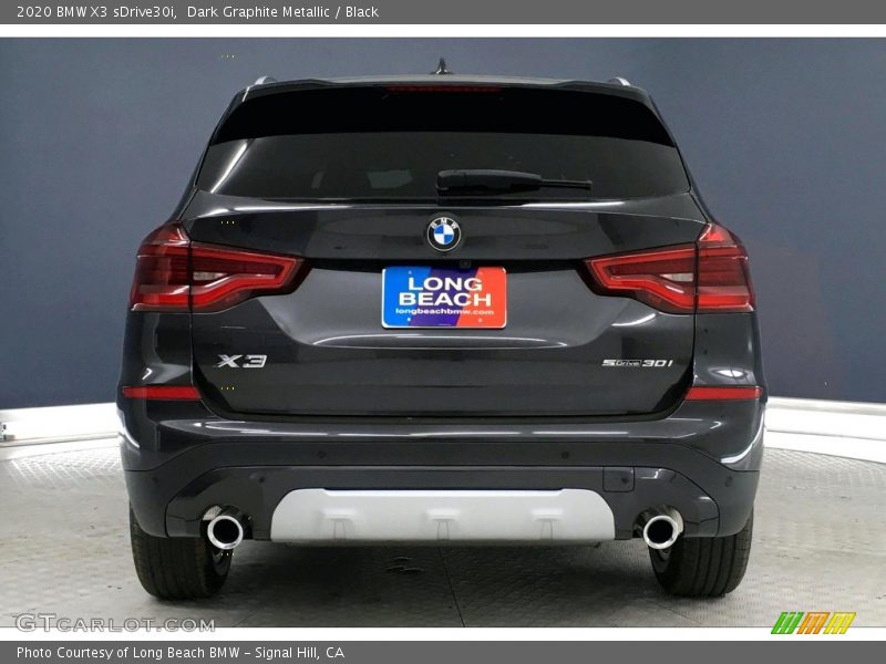 Dark Graphite Metallic / Black 2020 BMW X3 sDrive30i