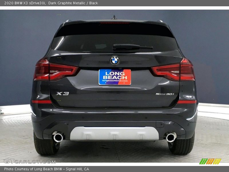 Dark Graphite Metallic / Black 2020 BMW X3 sDrive30i