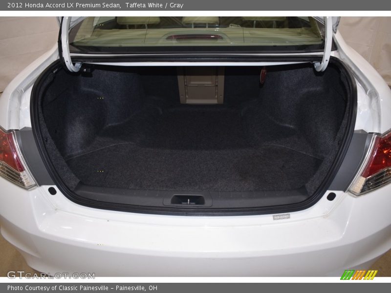 Taffeta White / Gray 2012 Honda Accord LX Premium Sedan