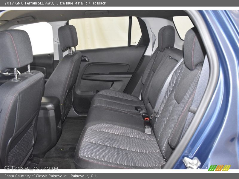 Slate Blue Metallic / Jet Black 2017 GMC Terrain SLE AWD