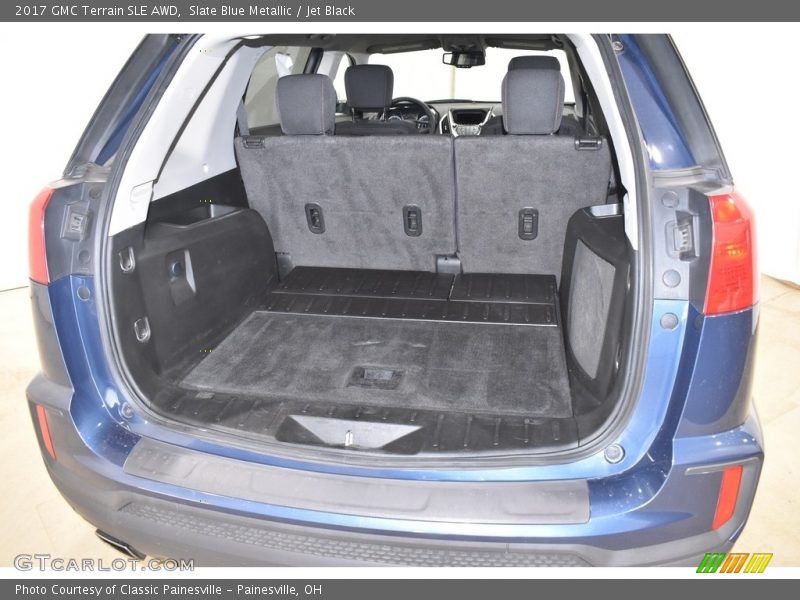 Slate Blue Metallic / Jet Black 2017 GMC Terrain SLE AWD