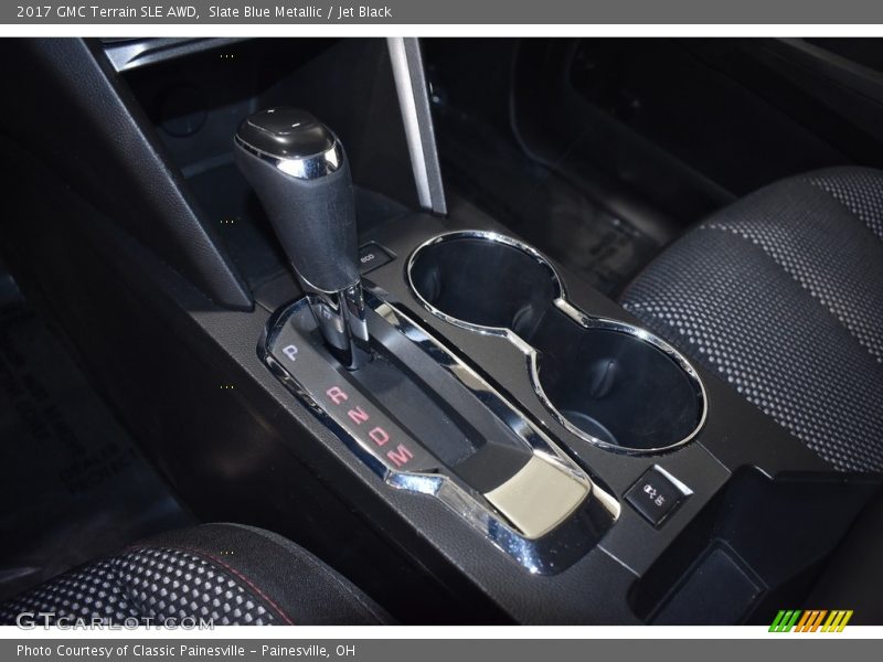 Slate Blue Metallic / Jet Black 2017 GMC Terrain SLE AWD