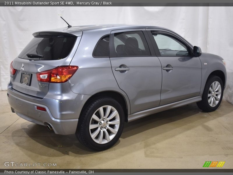 Mercury Gray / Black 2011 Mitsubishi Outlander Sport SE 4WD