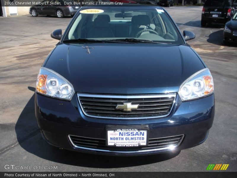 Dark Blue Metallic / Titanium Gray 2006 Chevrolet Malibu LT Sedan