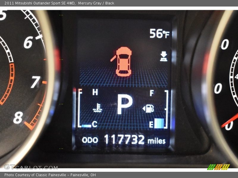 Mercury Gray / Black 2011 Mitsubishi Outlander Sport SE 4WD