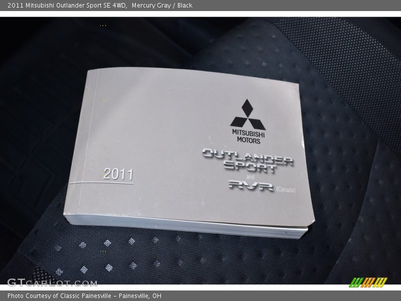Mercury Gray / Black 2011 Mitsubishi Outlander Sport SE 4WD