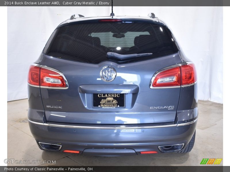 Cyber Gray Metallic / Ebony 2014 Buick Enclave Leather AWD