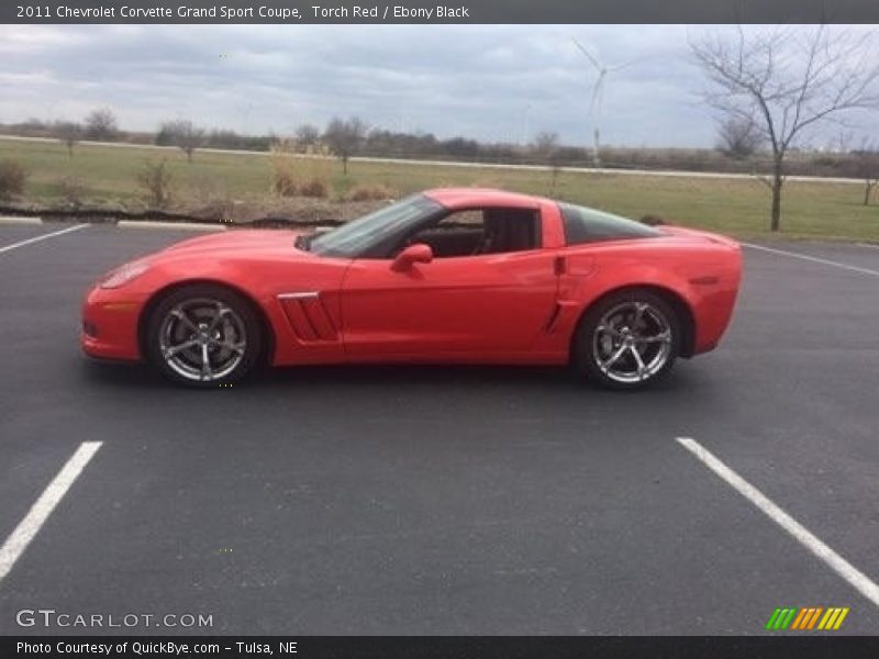 Torch Red / Ebony Black 2011 Chevrolet Corvette Grand Sport Coupe
