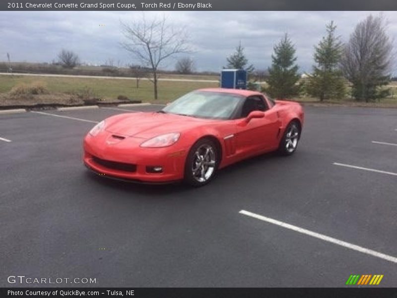Torch Red / Ebony Black 2011 Chevrolet Corvette Grand Sport Coupe