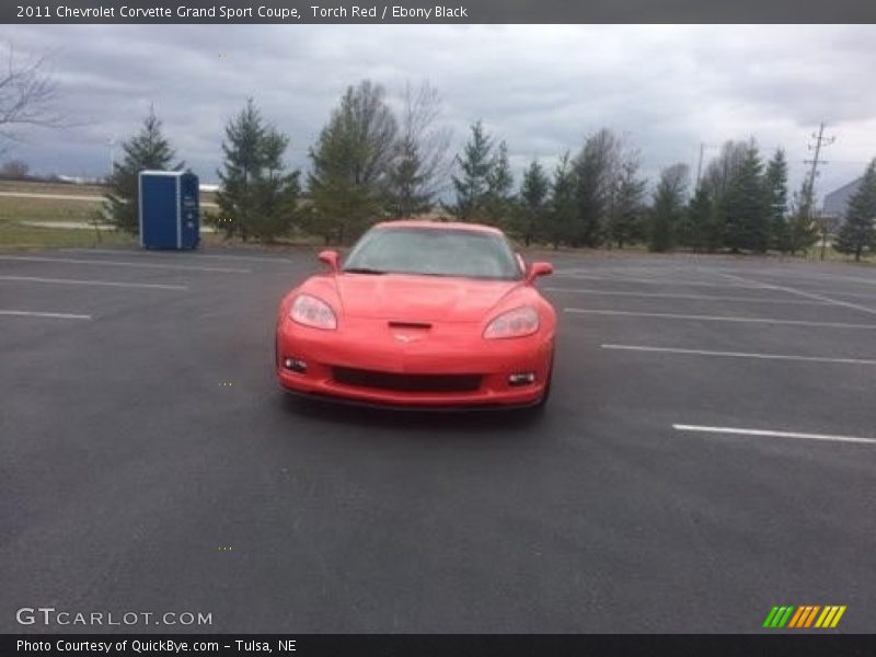 Torch Red / Ebony Black 2011 Chevrolet Corvette Grand Sport Coupe