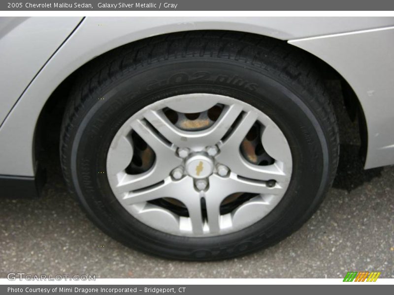 Galaxy Silver Metallic / Gray 2005 Chevrolet Malibu Sedan