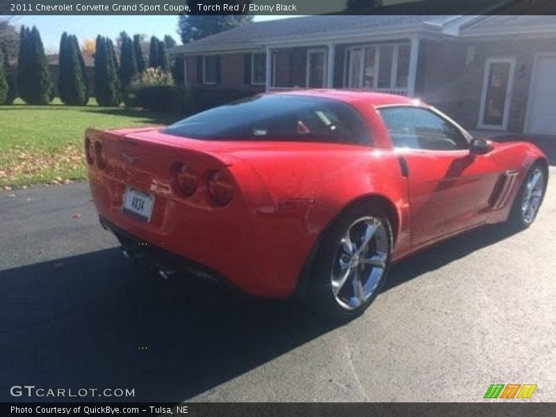 Torch Red / Ebony Black 2011 Chevrolet Corvette Grand Sport Coupe