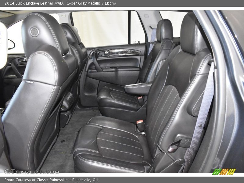 Cyber Gray Metallic / Ebony 2014 Buick Enclave Leather AWD