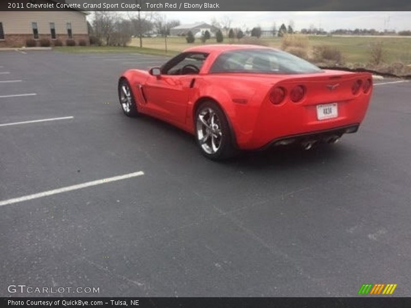 Torch Red / Ebony Black 2011 Chevrolet Corvette Grand Sport Coupe