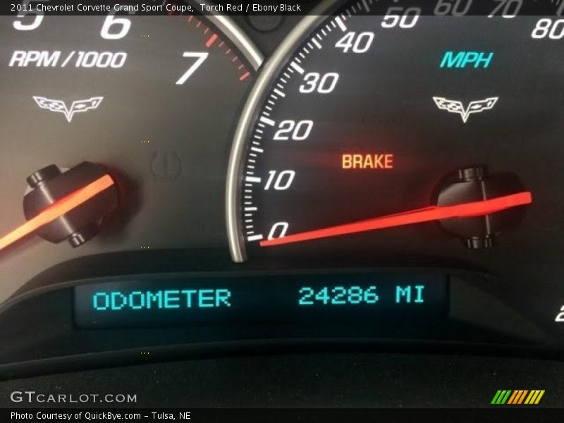 Torch Red / Ebony Black 2011 Chevrolet Corvette Grand Sport Coupe